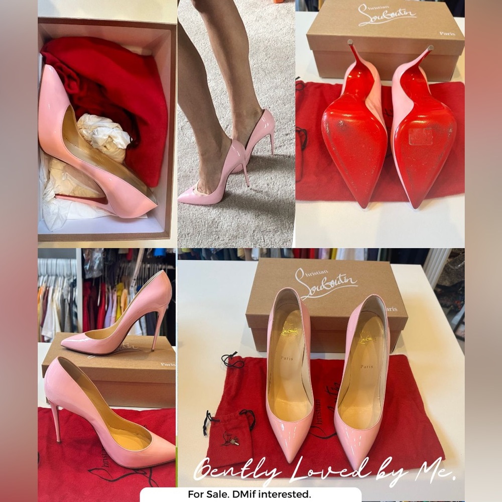 Size 40 pink PIGALLES. Like new. Excellent condition. Worn once! CWB, DB.